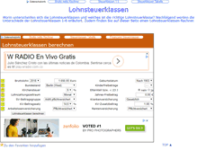 Tablet Screenshot of lohnsteuerklassen.info